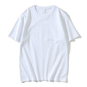 Produit neuf d'usine, 100% coton, poids lourd 280 grammes, t-shirts personnalisés, couleur personnalisée, col rond, surdimensionné, logo brodé, t-shirt pour femme - Product Image 5