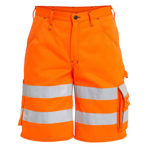 Shorts de sécurité haute visibilité réfléchissants multi-poches pour travailleurs, en promotion - Product Image 3