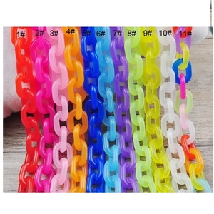 Cadena Decorativa de Resina para Pared, Arte Moderno de Eslabones Acrílicos para Decoración Elegante del Hogar y Sala de Estar, Disponible en Todos los Colores - Product Image 3