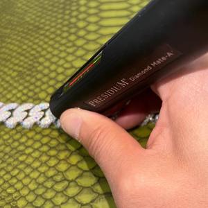 เงินแท้ 925 ชุบทองคำขาว 14K เพชรแท้เจียระไน 4.30 กะรัต สร้อยคอจี้ตัวอักษรแบบกำหนดเองได้ สำหรับงานปาร์ตี้ - Product Image 2