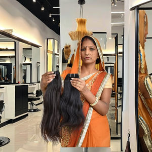 Extensiones de cabello humano de onda profunda suelta recta paquetes baratos de pelo vietnamita crudo virgen 100% del proveedor alineado con cutícula - Product Image 1