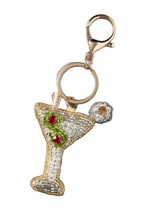 LLavero y llavero de coche bordado con cuentas elegante Premium hecho a mano con cuentas declaración elegante de Hiba Enterprises Estilo clásico - Product Image 5