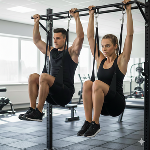 Correas Rexfit Sport b para Barra de Dominadas, Soportes Resistentes para Brazos, para Entrenamiento de Fuerza del Core y Elevación de Piernas - Product Image 2