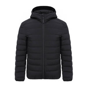 Fully Customized <b>Men's</b> Waterproof <b>Canvas</b> Puffer <b>Jackets</b> Polyester Wadding Filled Winter DDP Shipping - Product Image 2
