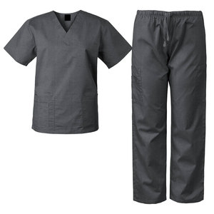 Customized Medical Nursing V-Neck Male Scrubs Hospital Clinic Scrubs <b>Top</b> Jogger Nursing Uniform - Product Image 3