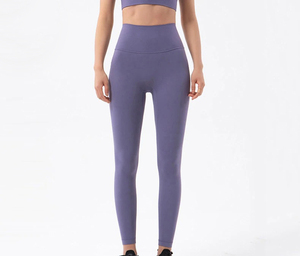 Pantalons de yoga pour femmes, super doux, effet push-up, vêtements de sport, taille haute, tricotés, respirants, leggings de yoga - Product Image 5