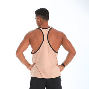 Camiseta sin Mangas de Secado Rápido para Entrenamiento y Running, Camisetas Deportivas OEM de Verano, Camiseta sin Mangas de Algodón de Alta Calidad para Hombre para Gimnasio y Fitness - Product Image 6