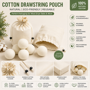 Pochette promotionnelle personnalisée OEM en coton imprimé, résistante à l'humidité, écologique, avec cordon de serrage, logo personnalisé pour cadeaux et artisanat - Product Image 4
