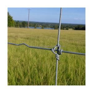 Malla de Alambre Galvanizado para Cercas de Campo, con Nudos Fijos, para Protección de Perímetros Agrícolas, Ganado y Pastizales - Product Image 1
