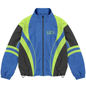 Custom Men <b>Retro</b> <b>Tracksuit</b> Set Y2K Streetwear Oversized Windbreaker Jogger Sportswear - Product Image 2