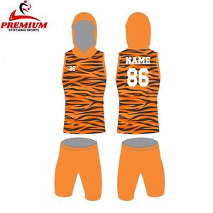 Uniforme 7v7 de conception haut de gamme, tissu en polyester doux, léger, respirant, séchage rapide, manches courtes, parfait pour les séances d'entraînement et les matchs - Product Image 3