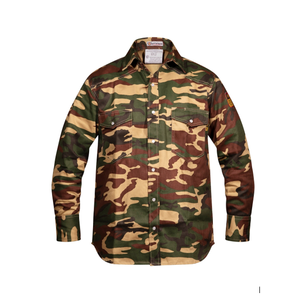 100% Léger C-Flamme Résistant FR Chemise 3X-Large Mili Camouflage Vêtements de Sécurité - Product Image 1