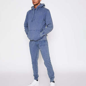 Conjunto Deportivo para Hombre de Primera Calidad, Estilo Urbano, Lavado Ácido, Logotipo Personalizado, para Correr, Trotar al Aire Libre, Ligero - Product Image 2