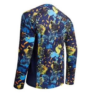 เสื้อกันแดดแขนยาวคุณภาพสูงแบบซับลิเมชั่น UPF50+ แห้งเร็ว ป้องกันรังสียูวี ระบายความชื้น เหมาะสำหรับตกปลา - Product Image 3