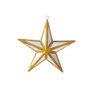 Adorno navideño de metal hecho a mano con silueta de la Sagrada Familia: María, José y el niño Jesús. - Product Image 5