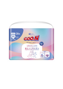 แผ่นซึมซับป้องกันการรั่วซึม 3 มิติ ผ้าเนื้อนุ่ม ระบายอากาศได้ดี ผลิตจากผ้าไม่ถักทอ คุณภาพพรีเมียม GOO.N P2-007 ผ้าอ้อมเด็กแบบใช้แล้วทิ้ง - Product Image 1