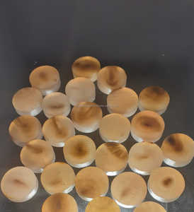 Boutons vierges de corne de buffle naturelle de couleur personnalisée bouton de chemise brut blanc pour vêtement jean vêtements corne bouton coloré FWE - Product Image 6