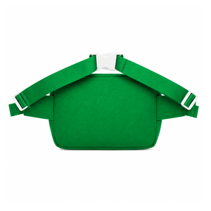 Bolso de Cintura Personalizado de la Hermandad Iota Phi Lambda, Verde y Blanco, Estilo Casual, Logotipo Bordado y Bolsillo con Cremallera, Ropa Griega Femenina - Product Image 3