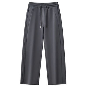 Pantalones Deportivos de Alta Calidad con Logotipo Personalizado, Bordado 3D, Color Sólido, Pantalones para Hombre, Pantalones Deportivos Acampanados - Product Image 1