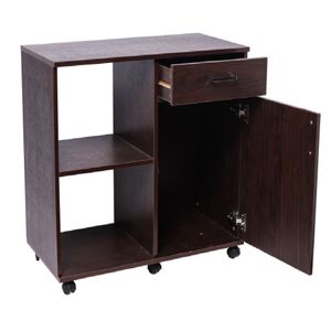 Mobiletto da Ufficio in Legno con Supporto per Stampante e Cassetti Portaoggetti per Organizzazione Documenti e Arredamento Casa - Product Image 5