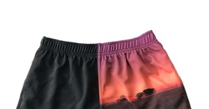Shorts de Playa Casuales para Hombre, Cintura Media, Rayados, Ecológicos, de Secado Rápido y Transpirables - Product Image 6