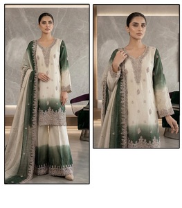 Colección completa de Salwar Kameez con relleno de chifón Simmer disponible a precio de mayorista. - Product Image 6