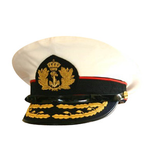 Casquette à visière brodée sur mesure style vintage en mélange de laine, chapeau formel pour événements, spectacles et costumes - Product Image 6
