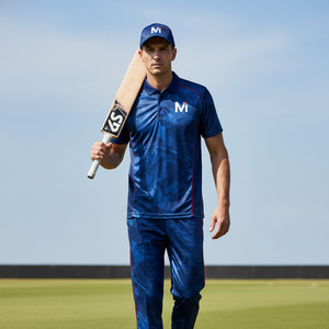 Wholesale Mens Cricket Uniform Custom Logo Sublimated Cricket Apparel Quick Dry Polyester Cricket Training Suit Factory - Product Image 6