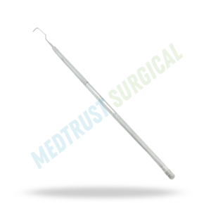 Cureta Gracey Equina Derecha de 17 Pulgadas (43 cm), Instrumento Dental Veterinario para la Limpieza de Dientes de Caballos - Product Image 4