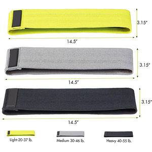 Hip Circle Resistance <b>Bands</b> for Booty & Glutes <b>Exercise</b>-Customizable Fitness Accessories Wholesale Rate With OEM - Product Image 2