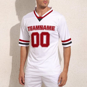 Maillot de rugby unisexe en gros 100 % polyester imprimé par sublimation, personnalisé, confortable, respirant, coupe athlétique, uniforme avec logo personnalisé - Product Image 1