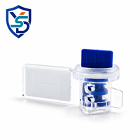 Sceau de sécurité en plastique numéroté anti-effraction jetable de haute qualité YSD-101 pour compteurs d'eau et d'électricité