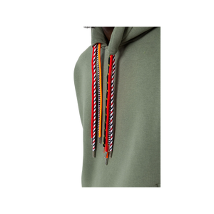 เสื้อฮู้ดผู้ชาย สีพื้น ผ้าฝ้ายเฟรนช์เทอร์รี่ สวมใส่สบาย สไตล์ฤดูใบไม้ร่วง ทรงปกติ มีกระเป๋า - Product Image 6