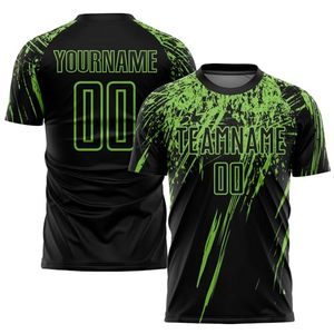 Maillot de football personnalisé par sublimation, ensemble de maillots de football Massee Sports en nylon/coton, séchage rapide, motif 3D, fermeture à cordon, unisexe - Product Image 5