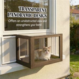 Cuccia per Gatti da Esterno, Rifugio Confortevole e Nido per Amici Pelosi - Product Image 2