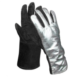 Gants de soudage en cuir résistants à la chaleur, en feuille d'aluminium, résistants aux hautes températures, en Para Aramid, pour la lutte contre les incendies industriels - Product Image 6