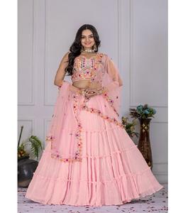 Trendy Fox Georgette <b>Lehenga</b> Collection for <b>Women</b> Party Wedding Festival Ethnic Wear Ready to Wear Designer Indian Outfit - Product Image 1