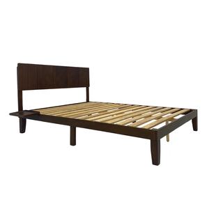 Conjunto de muebles de dormitorio contemporáneo de madera maciza para Oriente Medio Amazonn Vietnam fabricante al por mayor MOQ pieza baja - Product Image 2