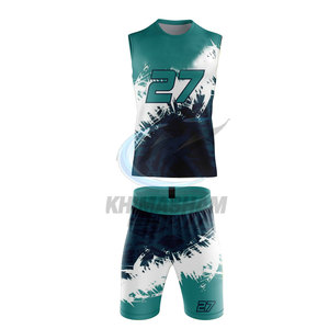 Uniforme de football américain en polyester durable et respirant, coutures renforcées, design personnalisable pour l'entraînement sportif des hommes adultes - Product Image 2