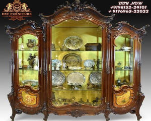 ตู้เสื้อผ้าสไตล์คลาสสิกแกะสลักดีไซน์หรูหราสไตล์คลาสสิกเคลือบด้วยวอลนัทและสีทองเฟอร์นิเจอร์ห้องนอนแกะสลักสไตล์ราชวงศ์ - Product Image 2