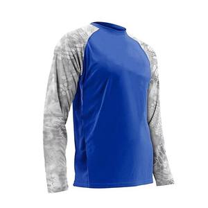 เสื้อตกปลาแบบซับลิเมชั่น UPF 50+ สำหรับผู้ชาย น้ำหนักเบา ระบายอากาศได้ดี มีซิป แขนยาว OEM เสื้อทีมสำหรับกิจกรรมกลางแจ้ง - Product Image 5