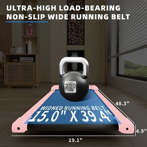 Tapis Roulant Silenzioso con Motore Brushless da 2.0 HP, Modalità Countdown, Ampia Area di Corsa, Capacità di Carico 100 kg, per Casa e Ufficio, Fitness Intelligente - Product Image 5