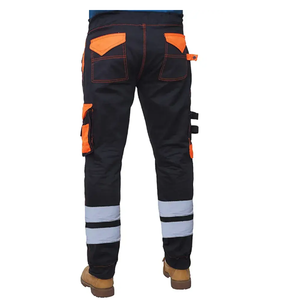 Pantalon de sécurité haute visibilité pour hommes, personnalisable avec logo, en promotion, plusieurs tailles, vêtement réfléchissant imperméable pour adultes - Product Image 3