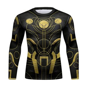 High Demand Rash Guard Athletic <b>Compression</b> <b>Shirt</b> Custom Printing Professional Sportswear Manufacturer - Product Image 1