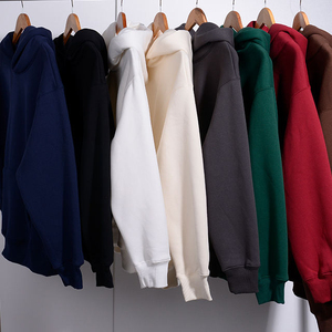 Sweat-shirt à capuche en molleton 100 % coton épais de haute qualité 500g pour homme – Tendance automne-hiver – Haut décontracté de marque - Product Image 3