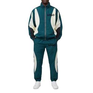 Survêtements coupe-vent légers en polyester et nylon avec logo personnalisé, imperméables, pour homme, collection 2026 - Product Image 1