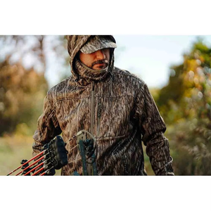 Camouflage Hunting Winter Soft <b>Shell</b> Jacket with Front Print Custom Logo Heated & Warm Unisex Outdoor Clothing - Product Image 4