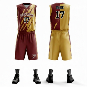 Conjunto de Uniforme de Baloncesto OEM 2026, Nuevo Estilo, Personalizado, Sin Mangas, Colorido, para Hombre, Top y Pantalones, Estilo Hip Hop - Product Image 1