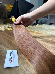 Extensions de cheveux naturels de qualité supérieure NASA, double trame, cheveux Remy vietnamiens, toutes couleurs, teints - Product Image 3
