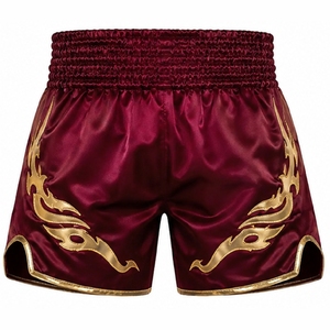Shorts de Muay Thai en satin léger pour l'entraînement professionnel et les performances sur le ring – Vente en gros - Product Image 1